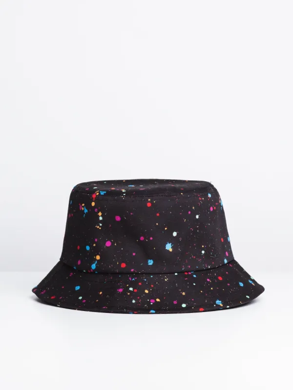 NEON SPLATTER BUCKET HAT - CLEARANCE sold by Boathouse