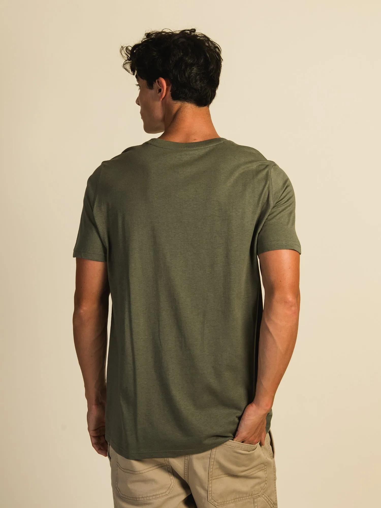 VICTOR CREWNECK TEE - OLIVE sold by Boathouse product image thumbnail 2