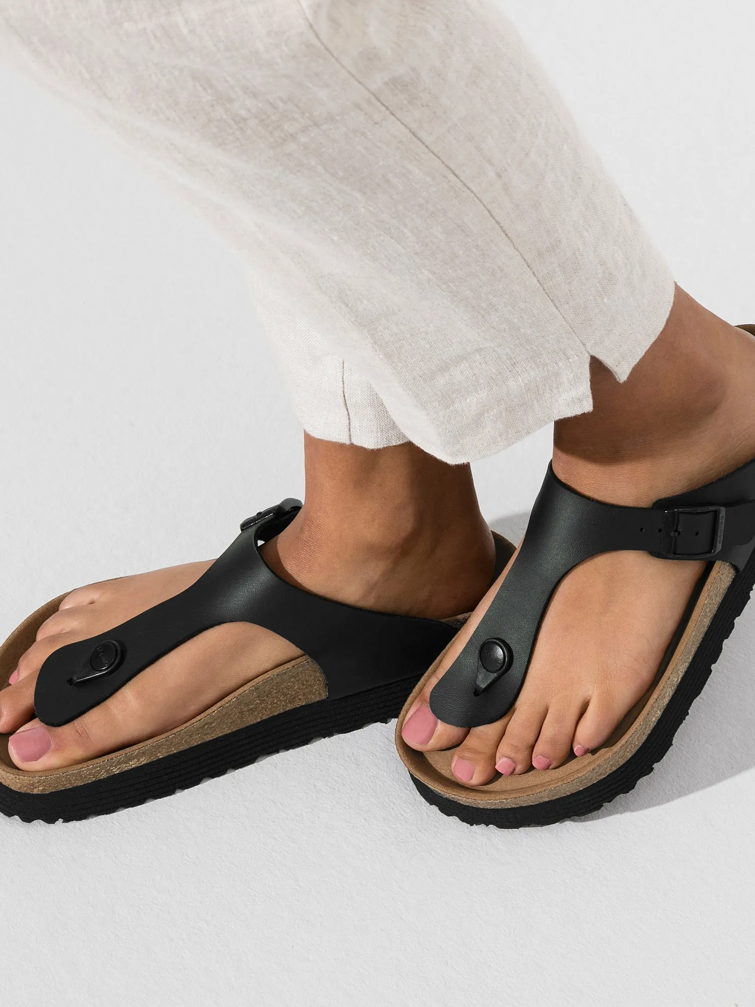 WOMENS BIRKENSTOCK GIZEH VEGAN PLATFORM BIRKO-FLOR REGULAR SANDALS - CLEARANCE sold by Boathouse product image thumbnail 3
