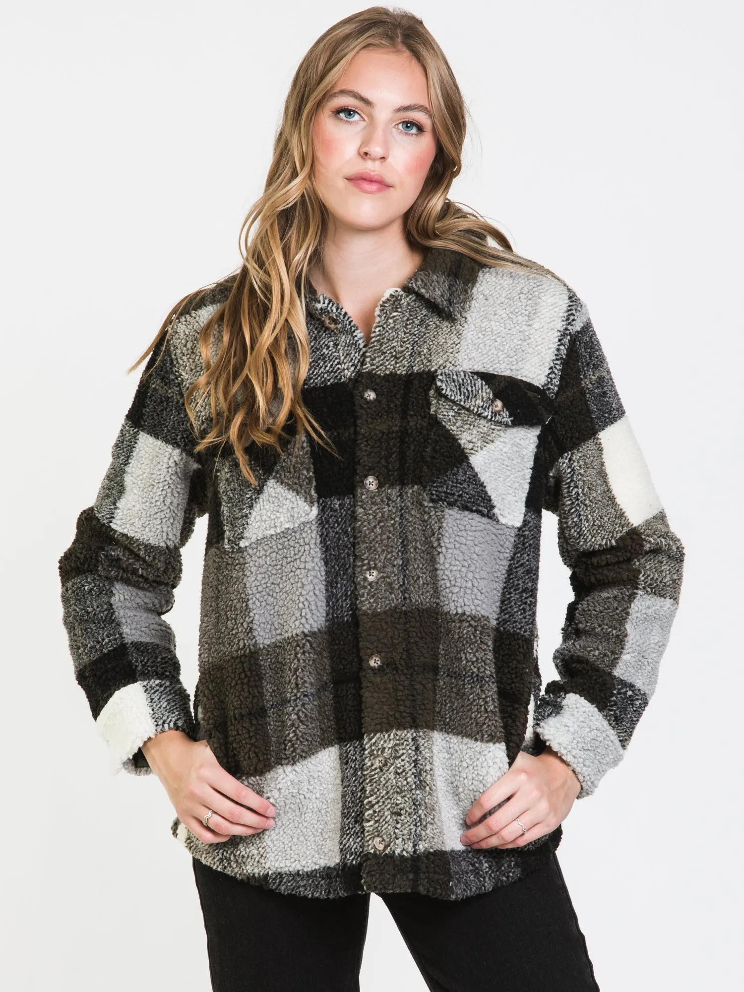 WOMENS SILENT SHERPA JACKET sold by Boathouse product image thumbnail 4