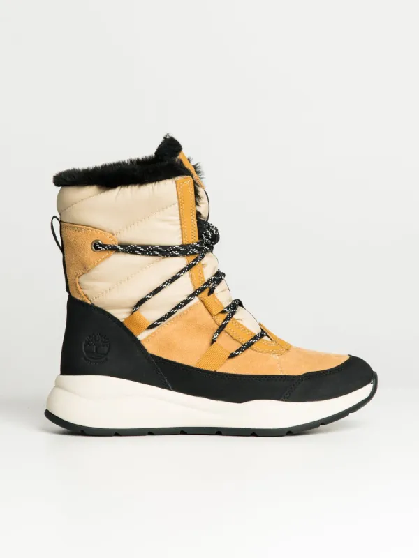 WOMENS TIMBERLAND BOROUGHS MID LACE-UP WINTER WATERPROOF BOOT - CLEARANCE sold by Boathouse