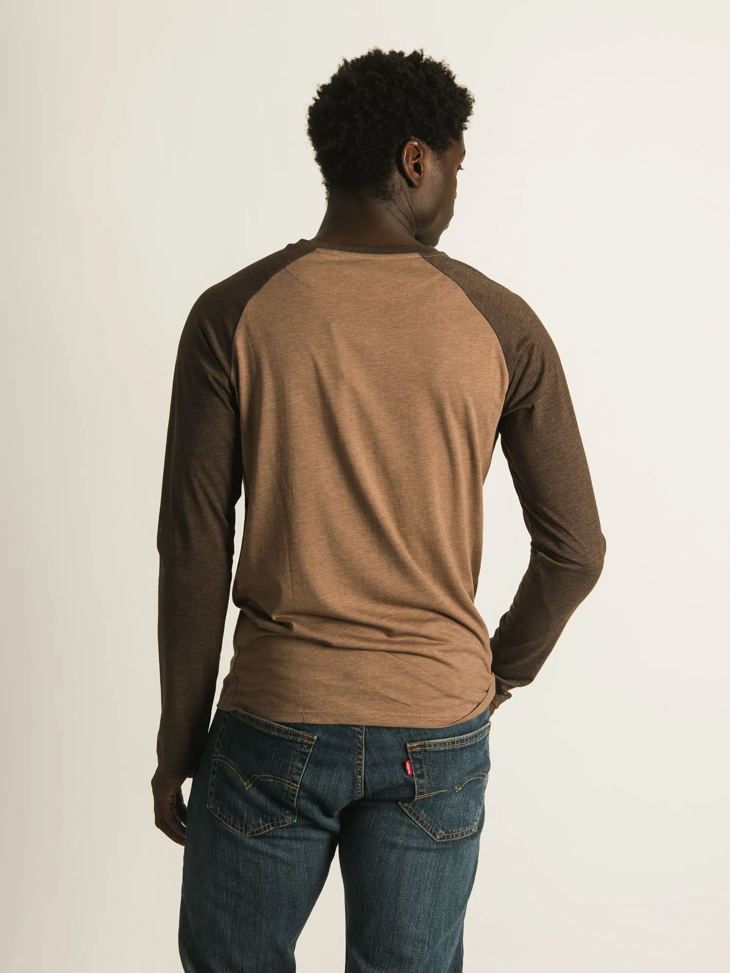TENTREE CORK LONG SLEEVE HENLEY T-SHIRT - CLEARANCE sold by Boathouse product image thumbnail 3