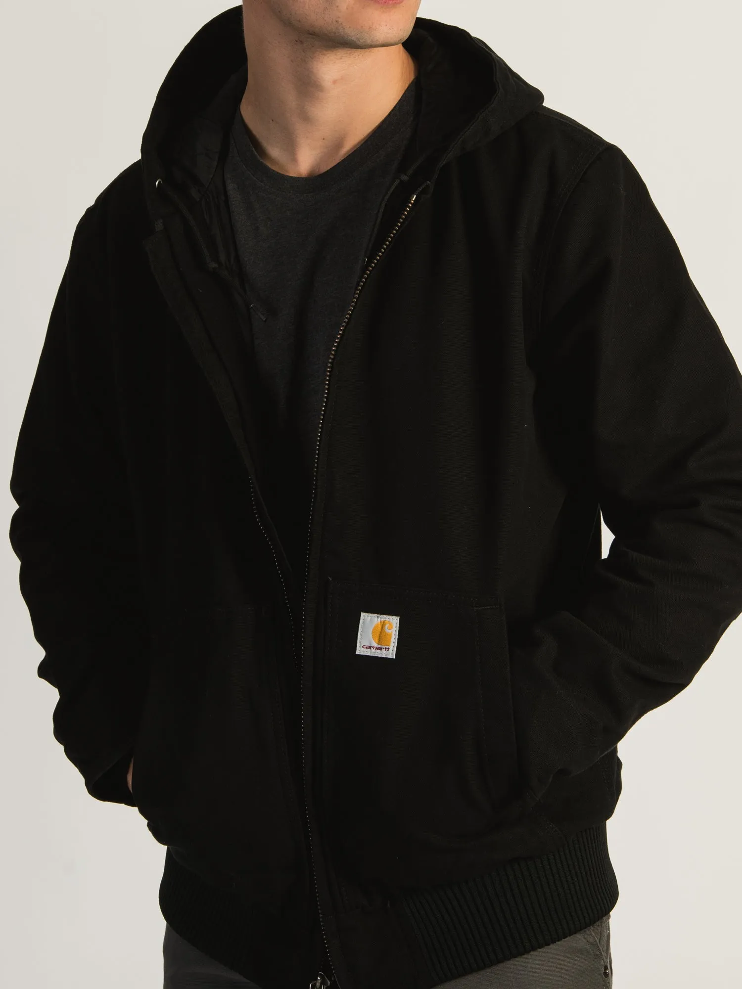 CARHARTT DUCK INSULATED ACTIVE HOODED JACKET sold by Boathouse product image thumbnail 3