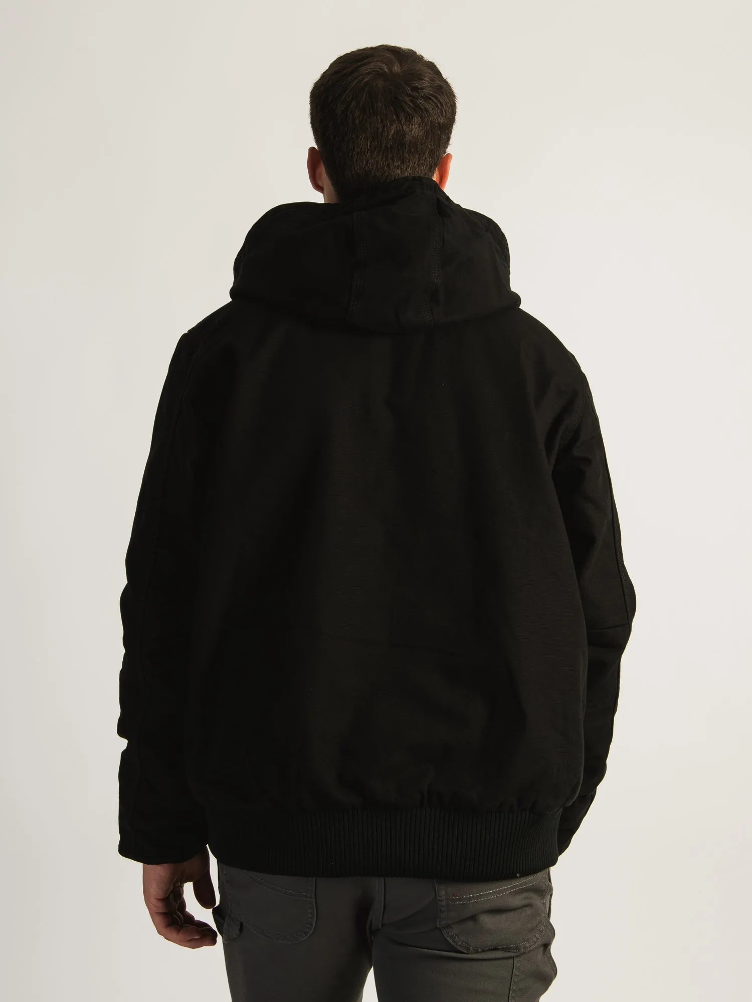CARHARTT DUCK INSULATED ACTIVE HOODED JACKET sold by Boathouse product image thumbnail 4