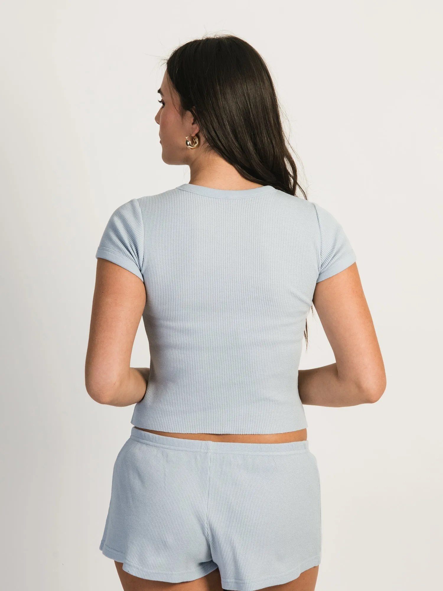 HARLOW ALLIE WAFFLE TEE sold by Boathouse product image thumbnail 3