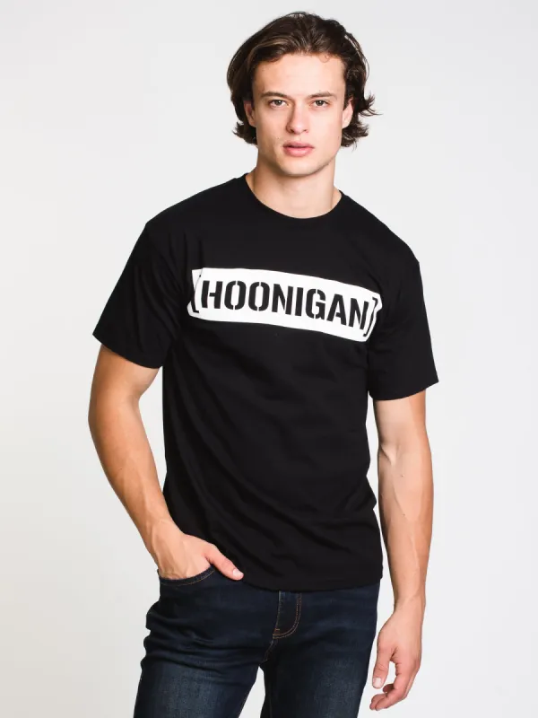 HOONIGAN CENSOR BAR T-SHIRT  - CLEARANCE sold by Boathouse