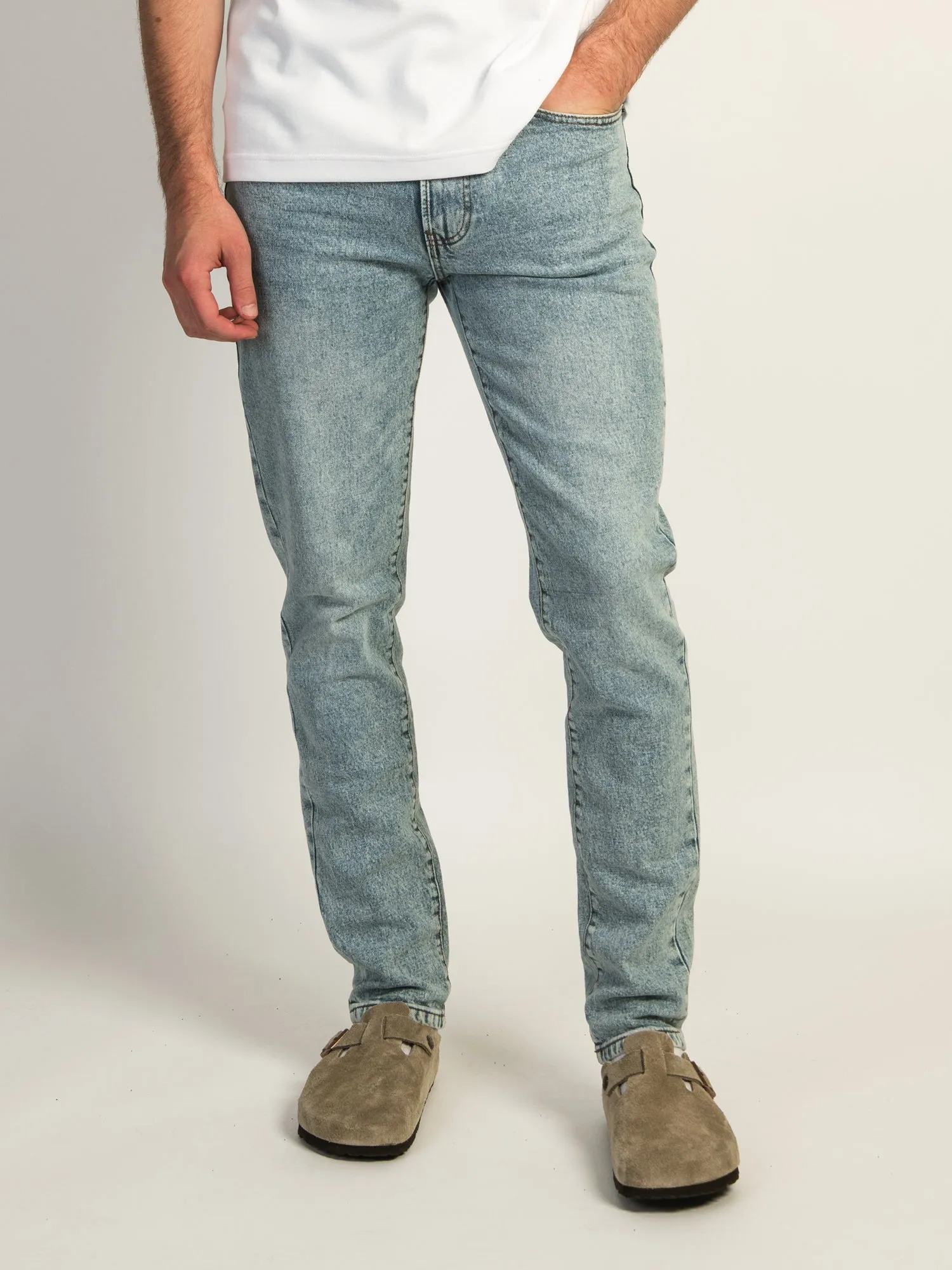 TAINTED ATHLETIC FIT DENIM - LIGHT WASH sold by Boathouse