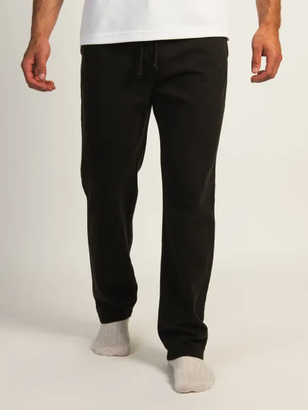 KOLBY VINTAGE WASH LOUNGE PANT - BLACK sold by Boathouse
