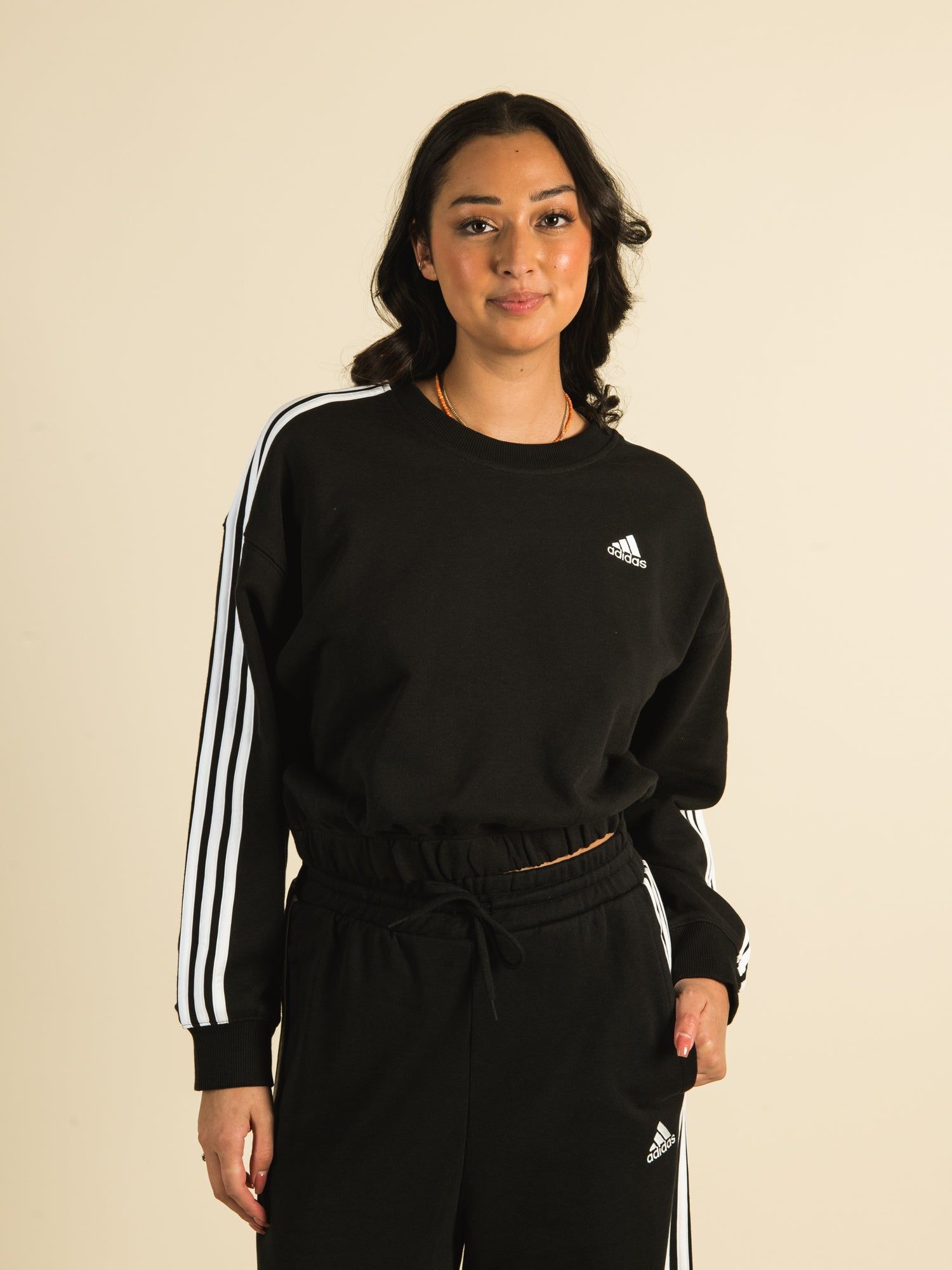 ADIDAS 3-STRIPES CREW - CLEARANCE sold by Boathouse