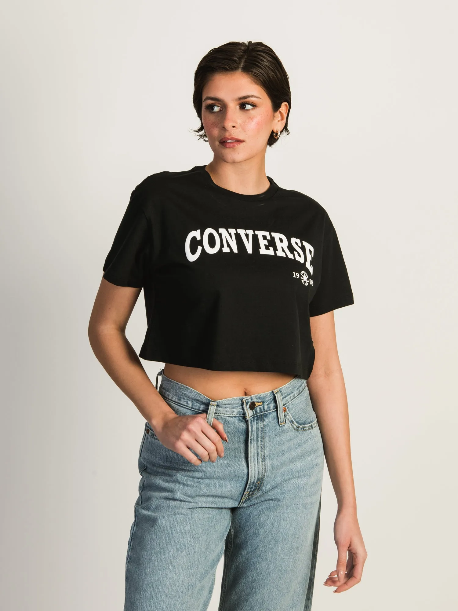 CONVERSE RETRO CHUCK CROPPED T-SHIRT sold by Boathouse product image thumbnail 4