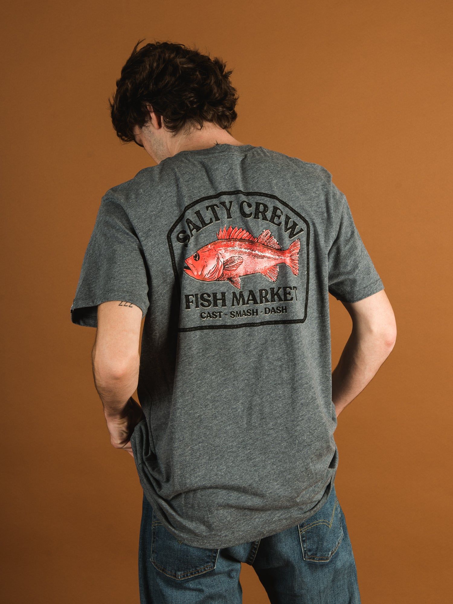 SALTY CREW FISH MARKET PREMIUM T-SHIRT sold by Boathouse