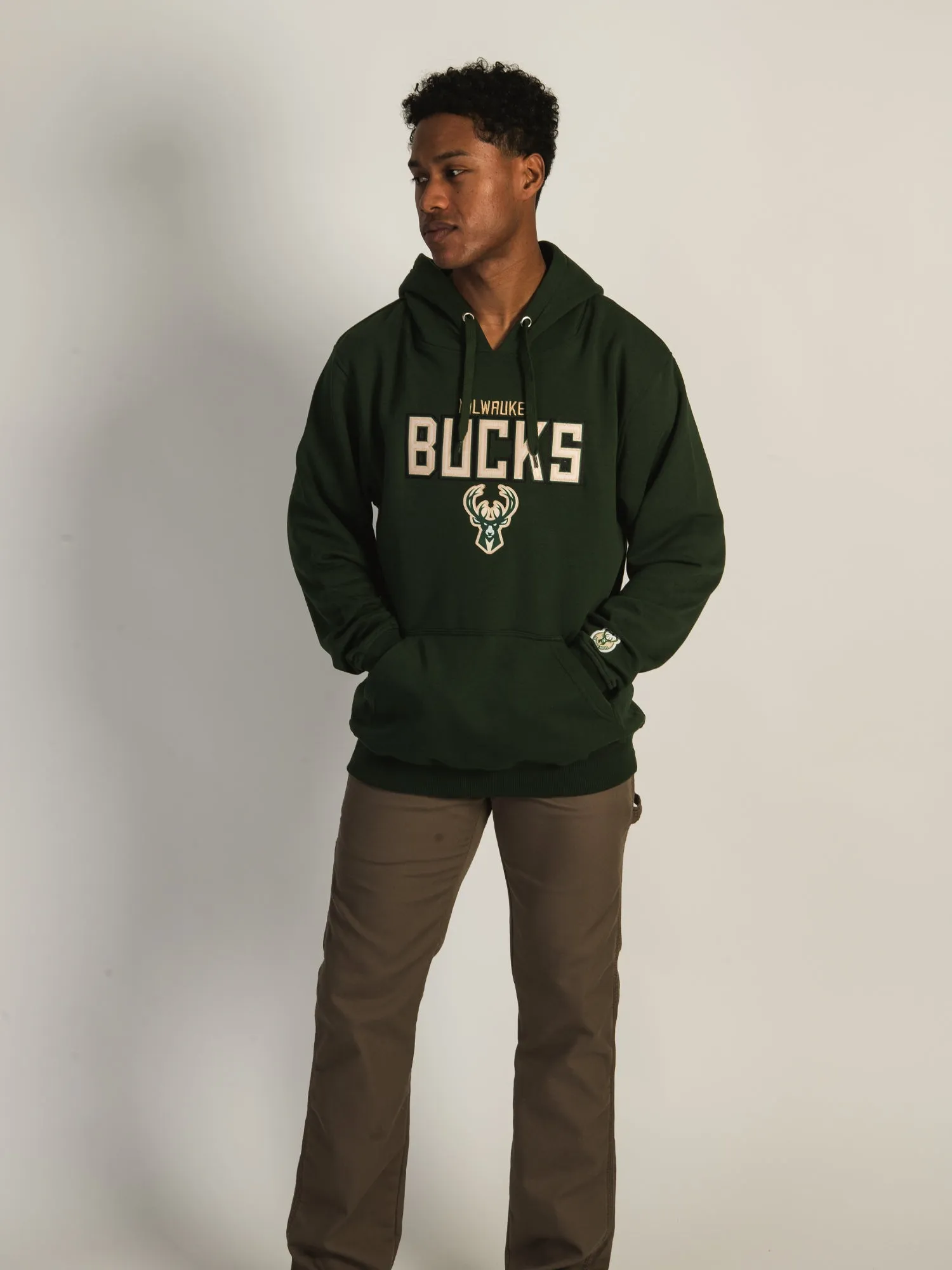 NBA MILWAUKEE BUCKS HARDWOOD PULL OVER sold by Boathouse product image thumbnail 3