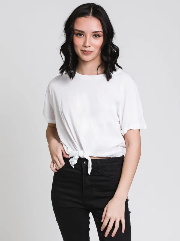 HARLOW LAYLA KNOTTED TEE - CLEARANCE sold by Boathouse