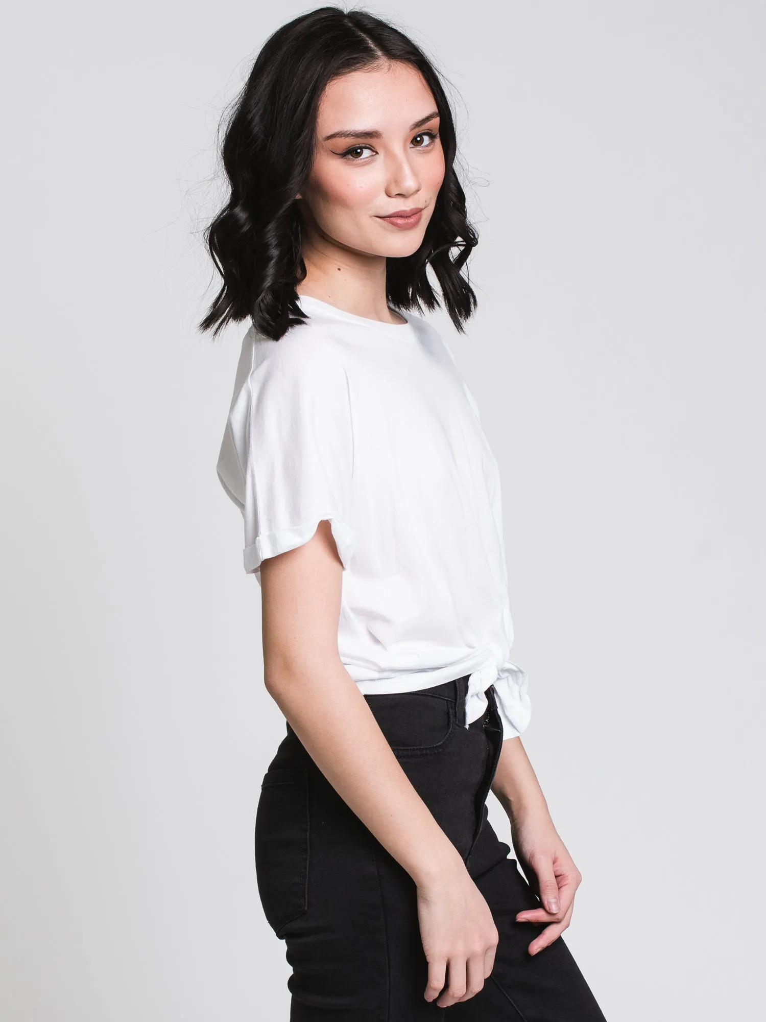 HARLOW LAYLA KNOTTED TEE - CLEARANCE sold by Boathouse product image thumbnail 3