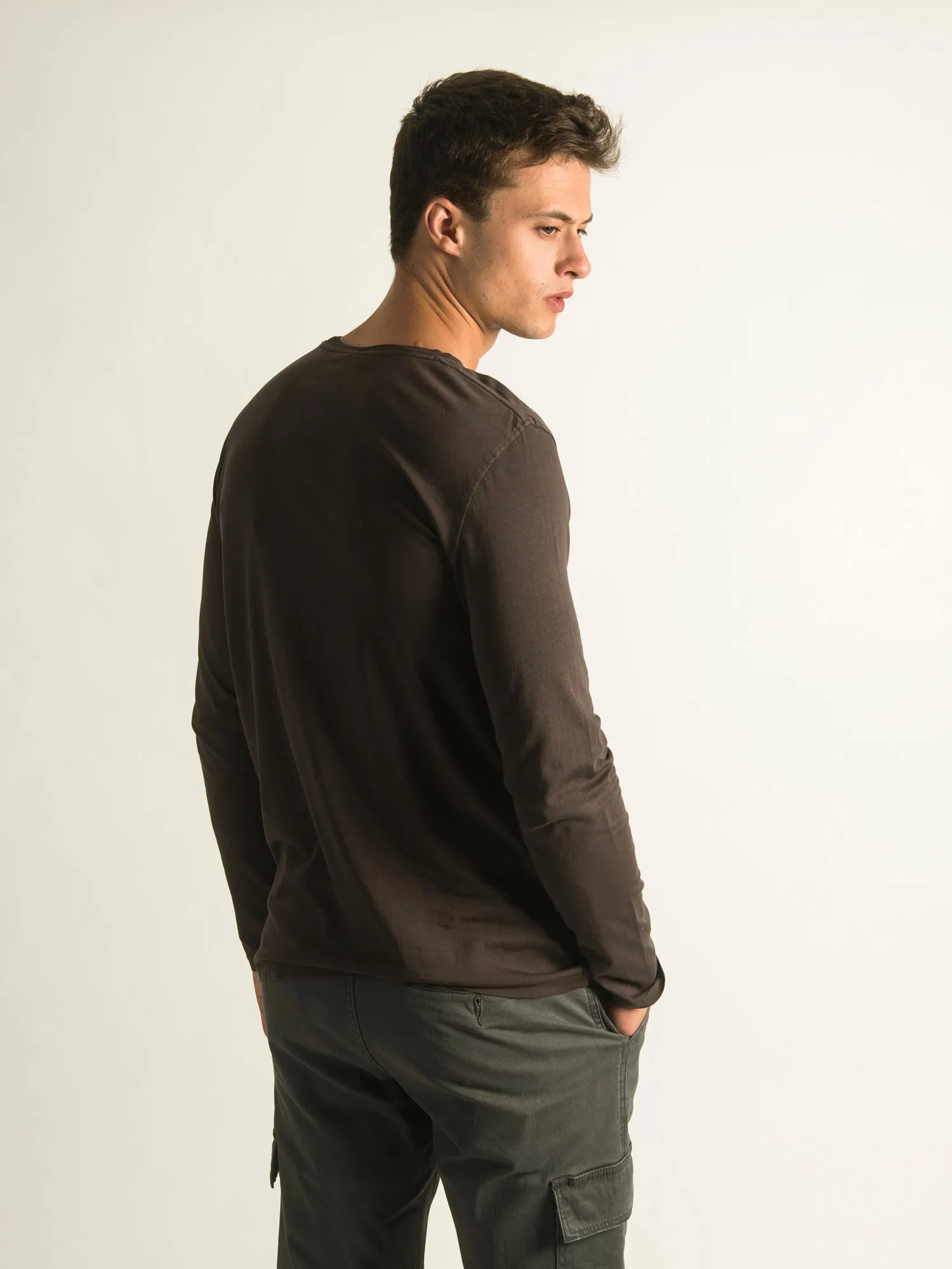 KOLBY GARMENT DYE LONG SLEEVE POCKET T-SHIRT - CLEARANCE sold by Boathouse product image thumbnail 2