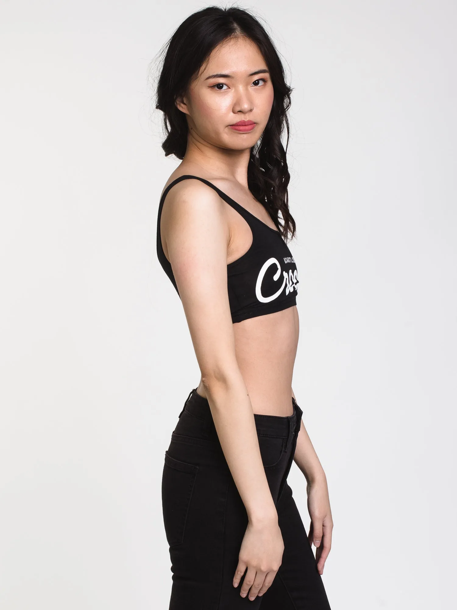 CROOKS & CASTLES C&C LOGO 1 SHOULDER BRALETTE - CLEARANCE sold by Boathouse product image thumbnail 3