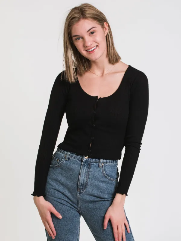 HARLOW PATRICIA SCOOP CARDIGAN - CLEARANCE sold by Boathouse
