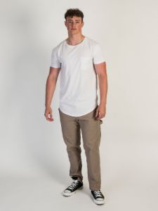 LONGLINE TEE - WHITE - 3 PACK sold by Boathouse