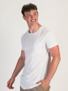 LONGLINE TEE - WHITE - 3 PACK sold by Boathouse
