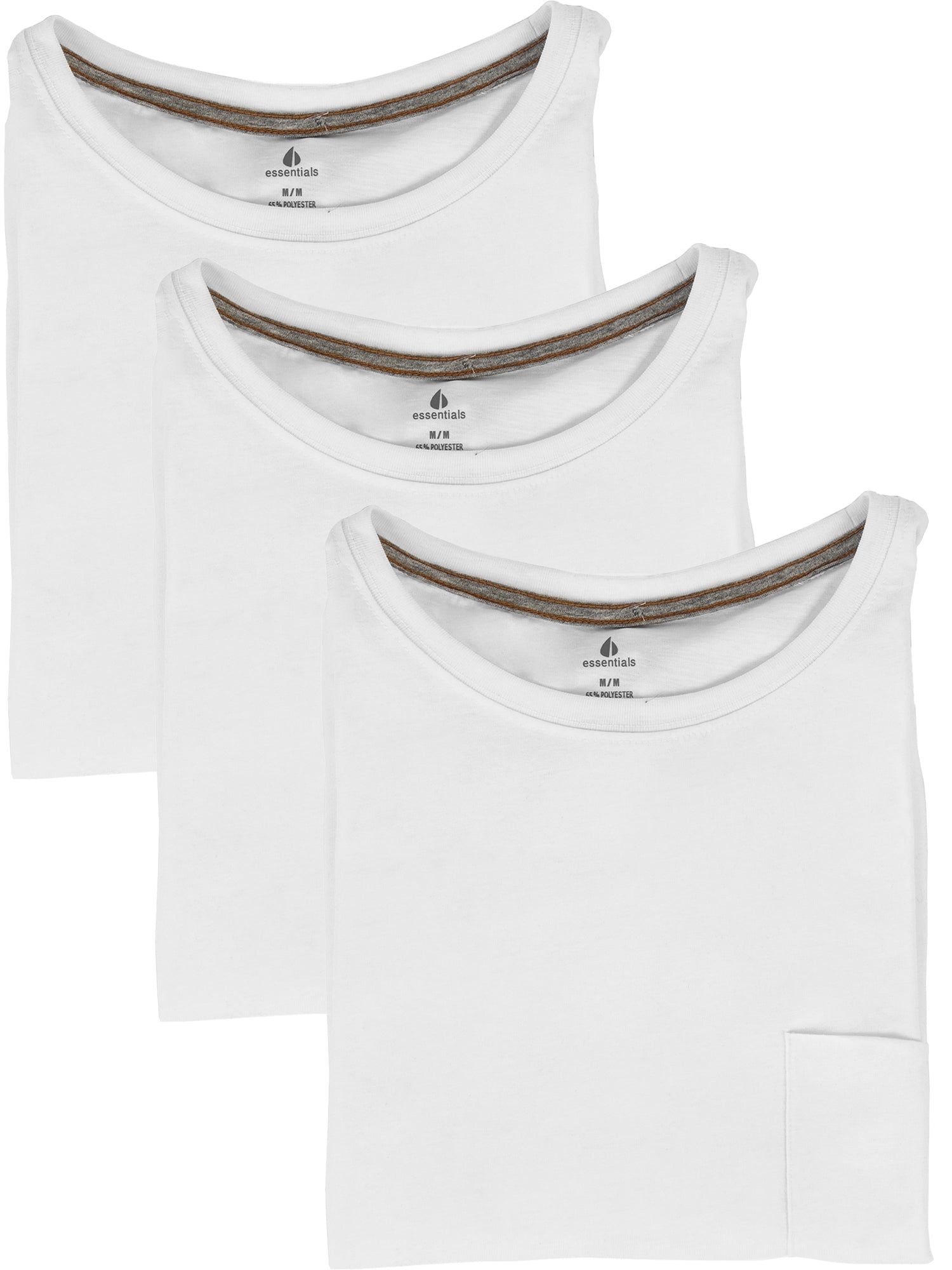 LONGLINE TEE - WHITE - 3 PACK sold by Boathouse