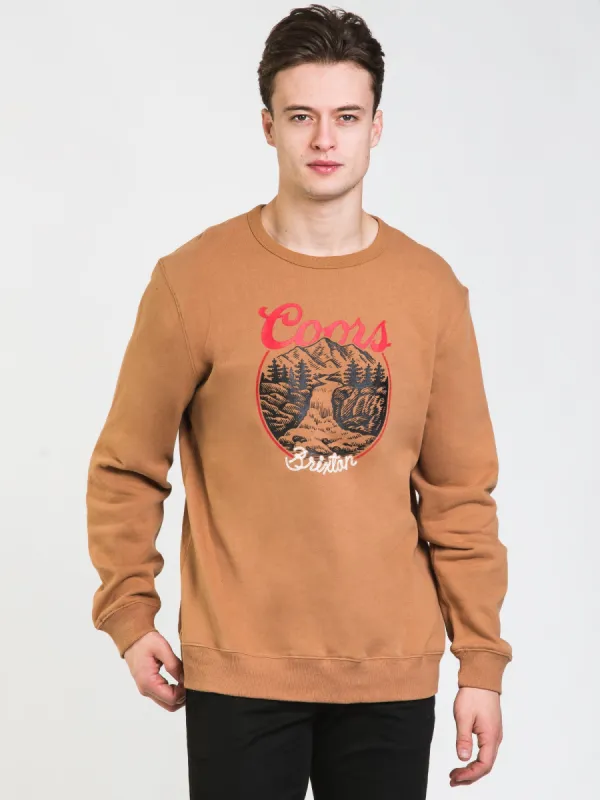 BRIXTON X COORS ROCKY CREW SWEATER - CLEARANCE made by Boathouse