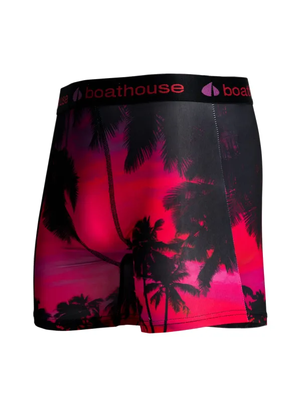 BOATHOUSE NOVELTY BOXER BRIEF - PALMTREE - CLEARANCE sold by Boathouse