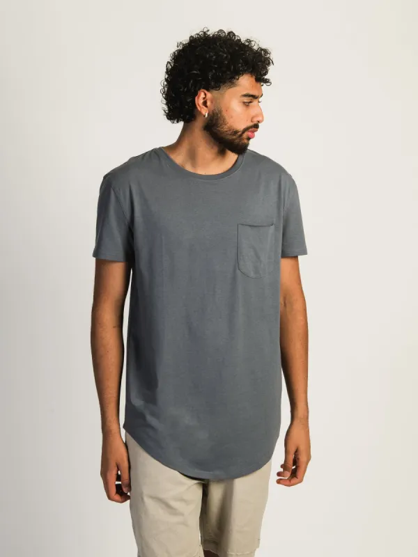 LONGLINE TEE - STEEL BLUE sold by Boathouse