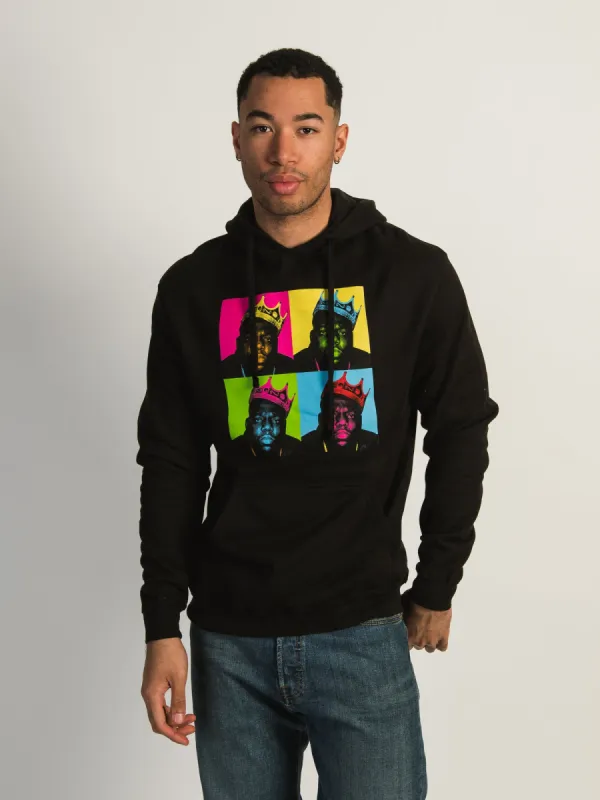 NOTORIOUS B.I.G. GRID PULL OVER HOODIE sold by Boathouse