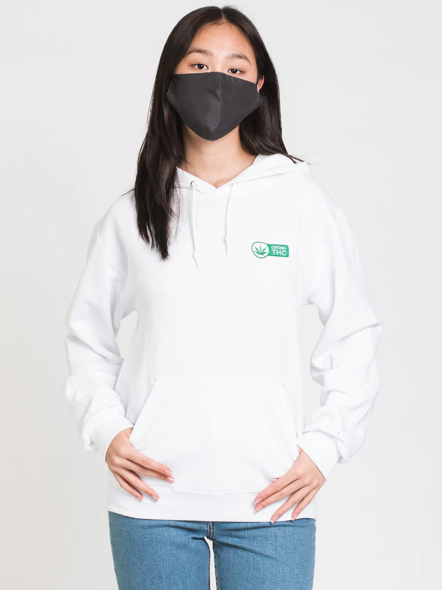 THC EMBROIDERED FLEECE - WHITE sold by Boathouse product image thumbnail 3