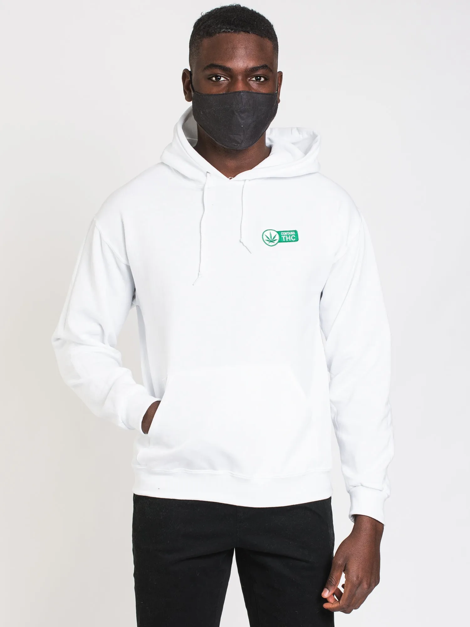 THC EMBROIDERED FLEECE - WHITE sold by Boathouse