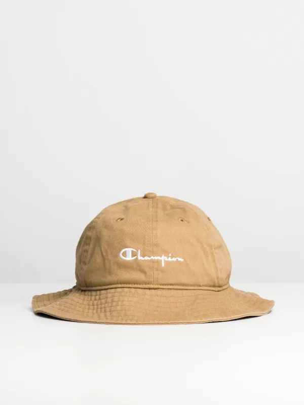 CHAMPION DOME BUCKET HAT - KHA - CLEARANCE sold by Boathouse