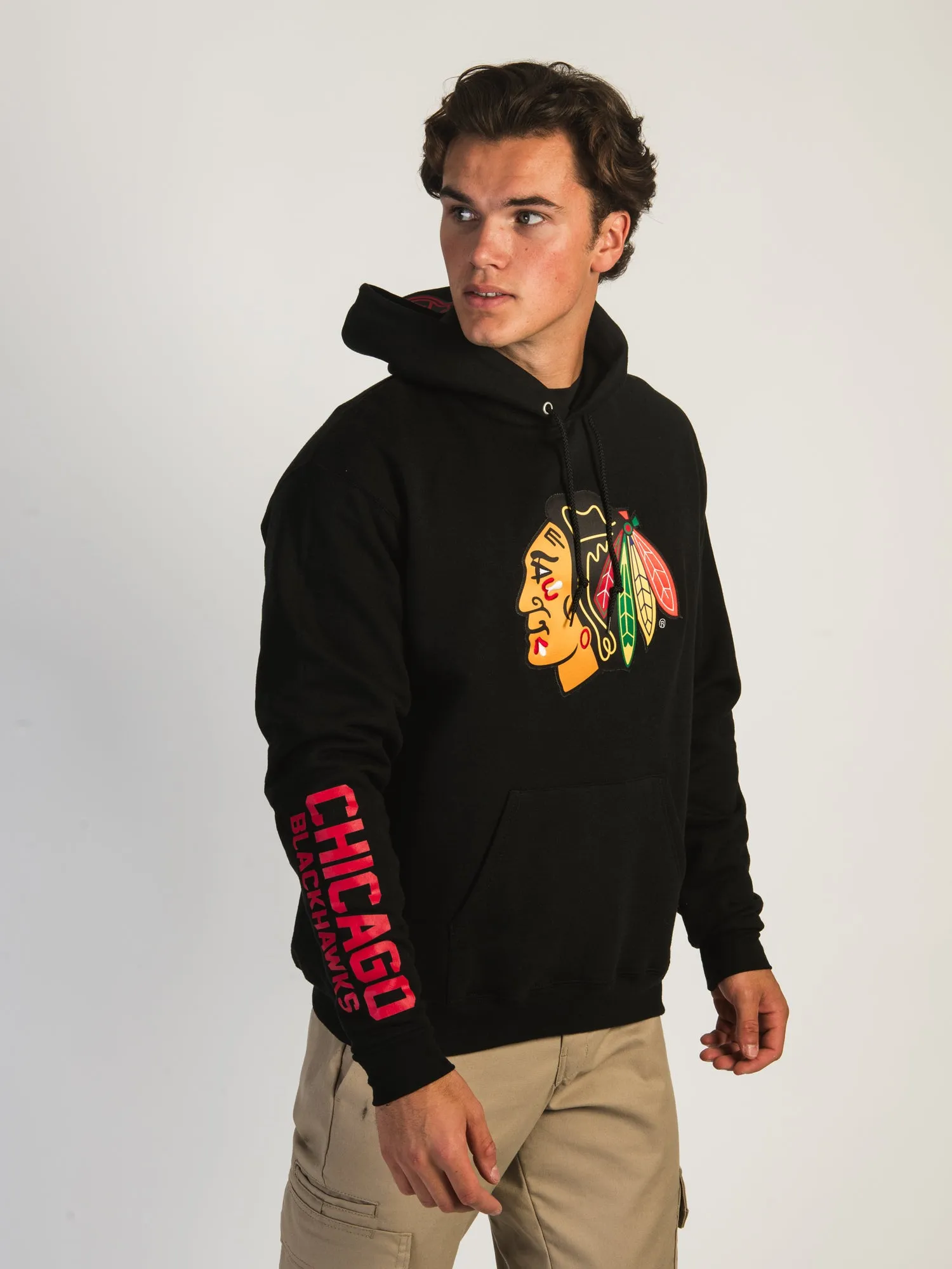 NHL CHICAGO BLACKHAWKS CENTER ICE PULLOVER HOODIE sold by Boathouse product image thumbnail 3