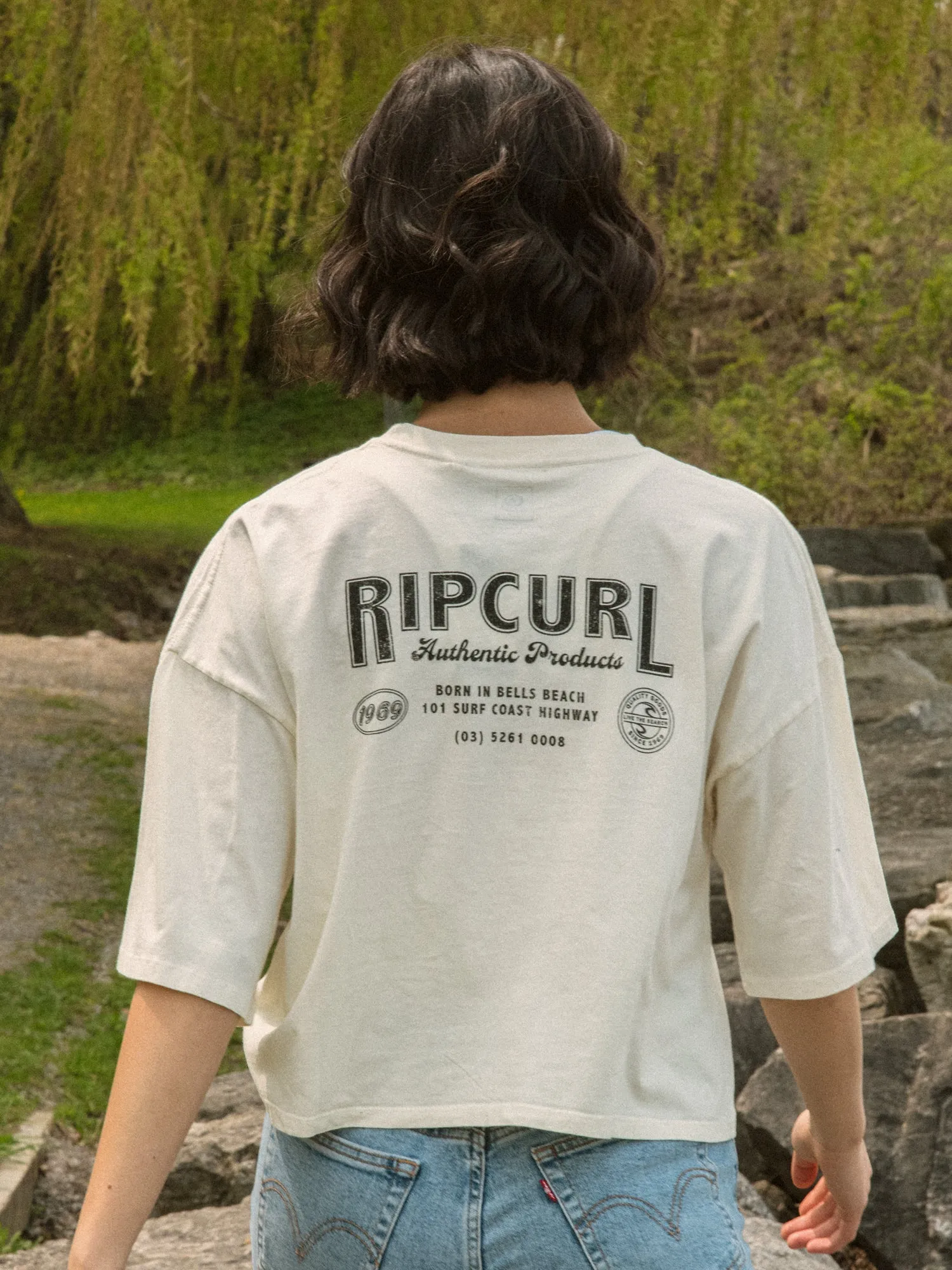 RIP CURL ESCAPE TO PARADISE T-SHIRT - CLEARANCE sold by Boathouse product image thumbnail 2