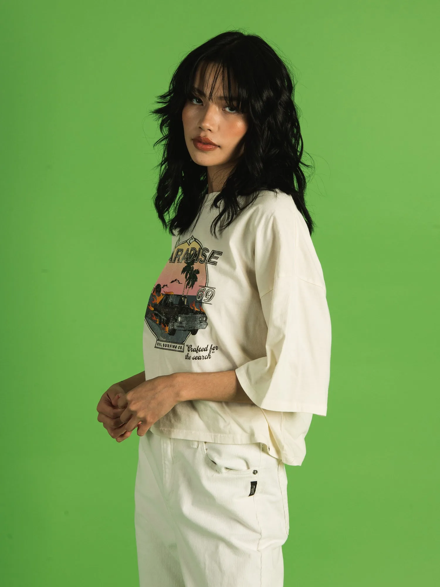 RIP CURL ESCAPE TO PARADISE T-SHIRT - CLEARANCE sold by Boathouse product image thumbnail 4