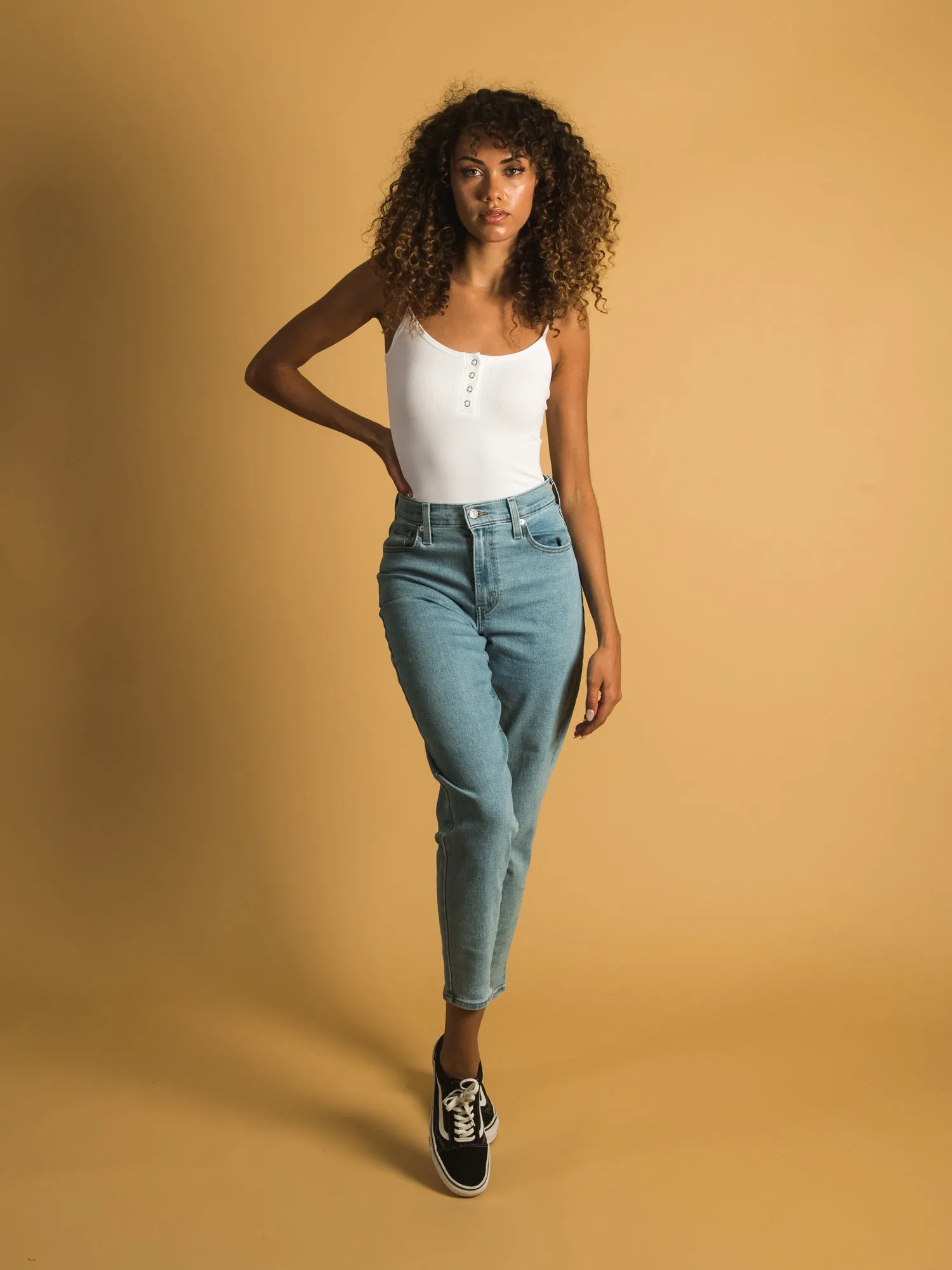 DYNAMIC SKINNY STRAP SNAP BODYSUIT - CLEARANCE sold by Boathouse product image thumbnail 2