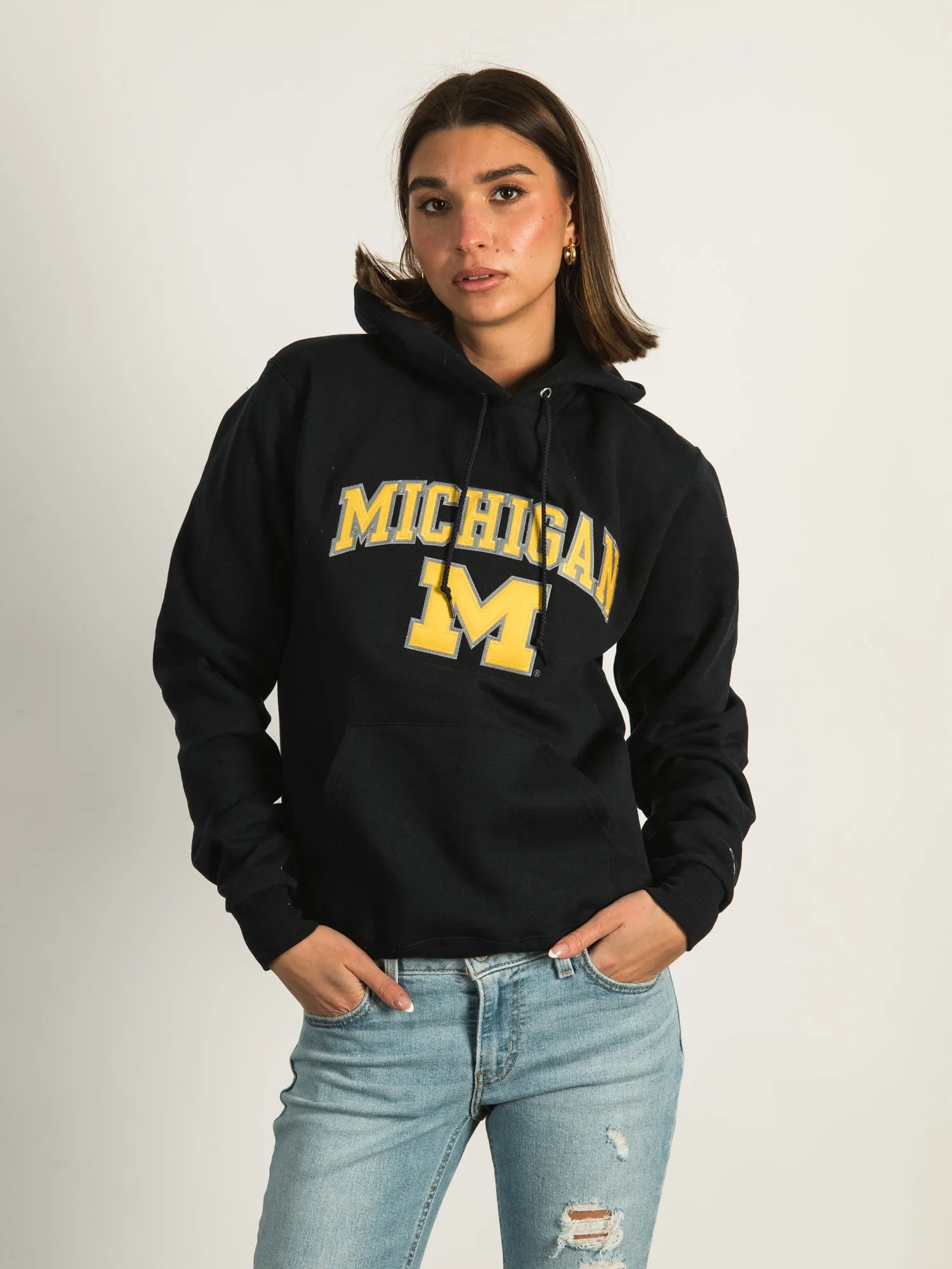 CHAMPION ATHLETICS MICHIGAN PULLOVER HOODIE sold by Boathouse product image thumbnail 5