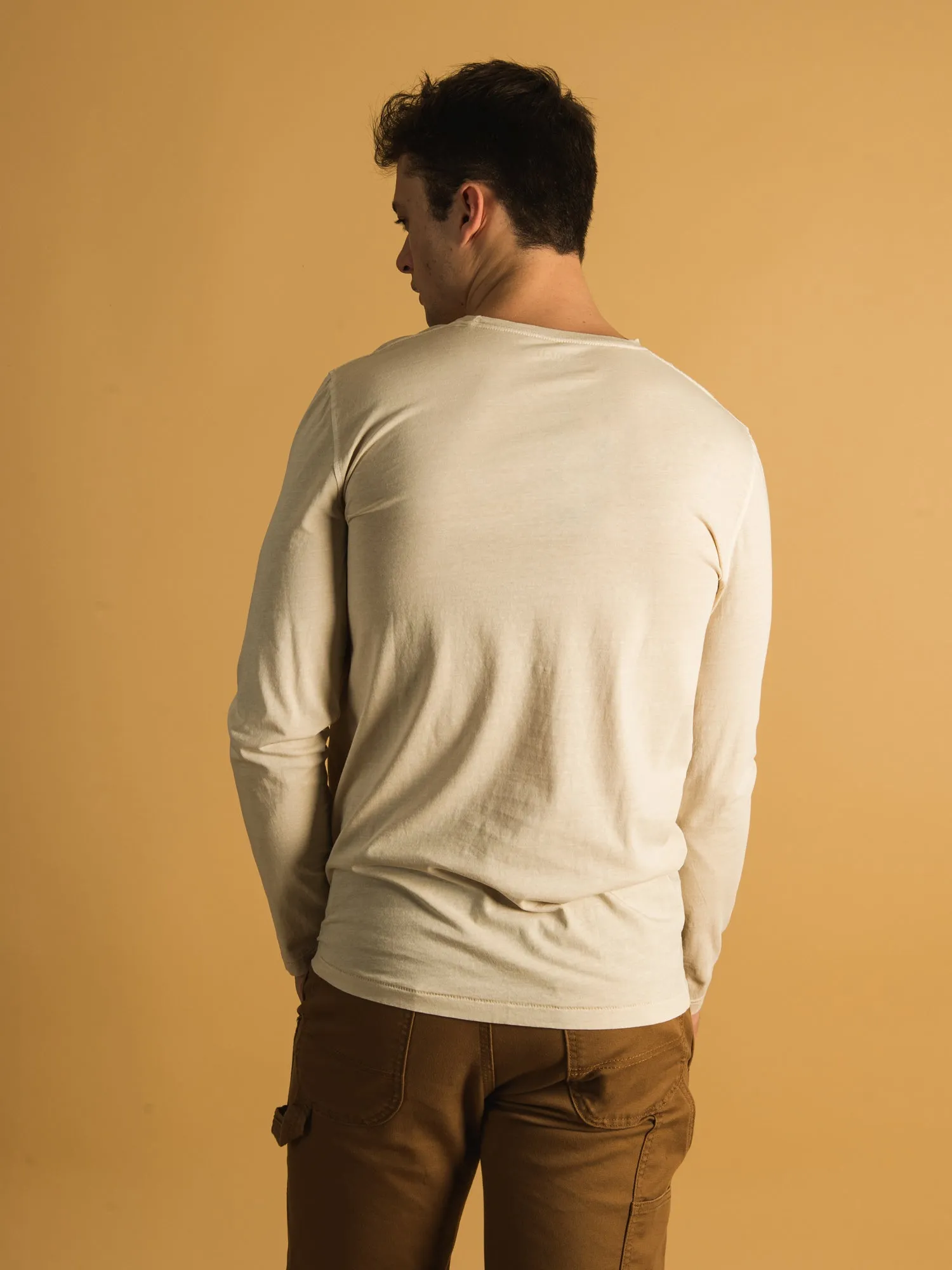 KOLBY GARMENT DYE POCKET LONG SLEEVE TEE - CLEARANCE sold by Boathouse product image thumbnail 2