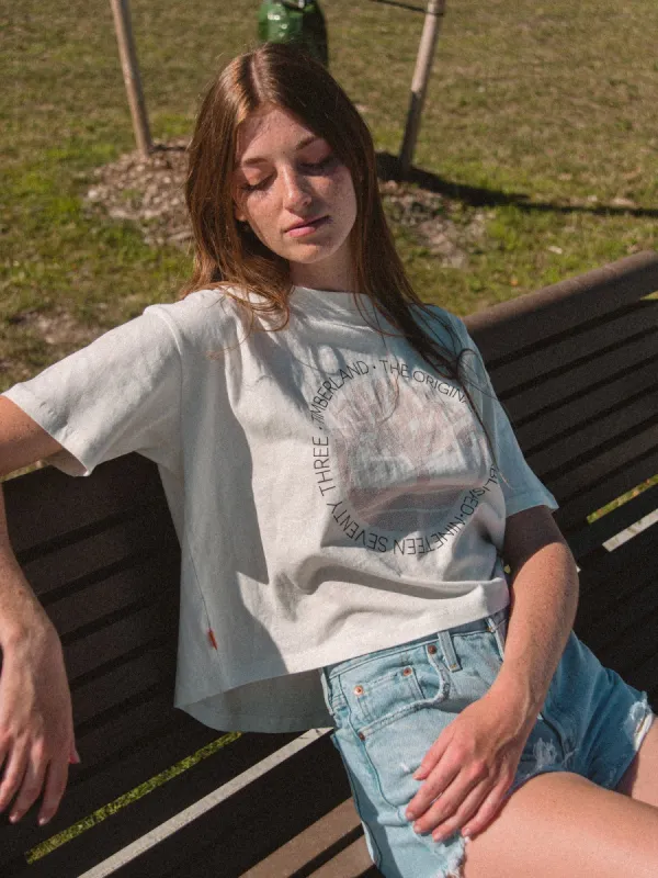 TIMBERLAND CROPPED LOGO T-SHIRT - CLEARANCE sold by Boathouse