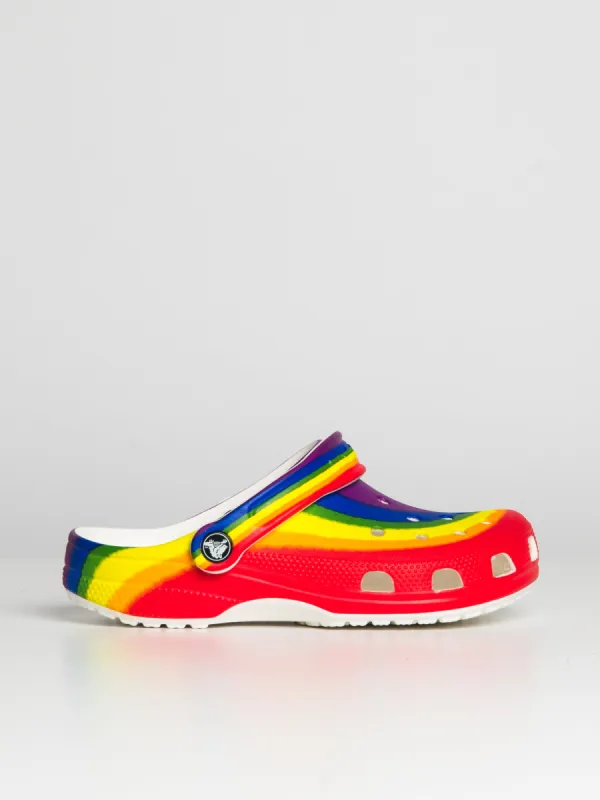 WOMENS CROCS CLASSIC RAINBOW DYE CLOG - CLEARANCE sold by Boathouse