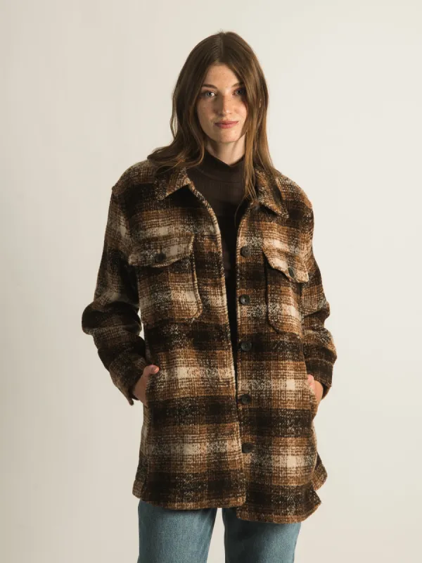 ONLY ALLISON CHK SHACKET - CLEARANCE made by Only