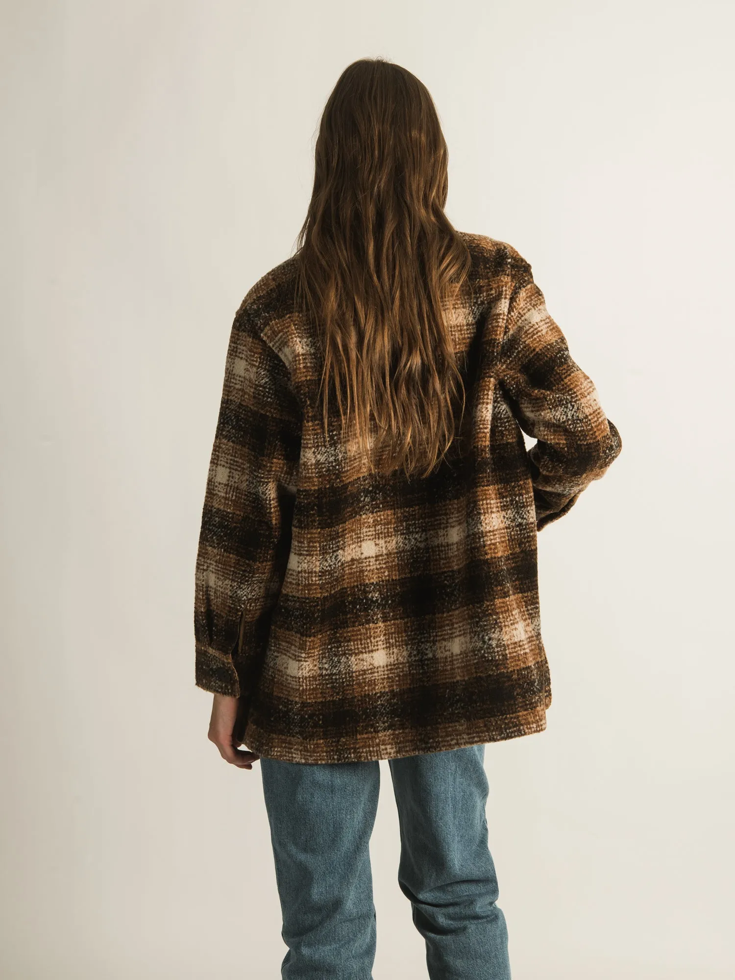 ONLY ALLISON CHK SHACKET - CLEARANCE sold by Boathouse product image thumbnail 4