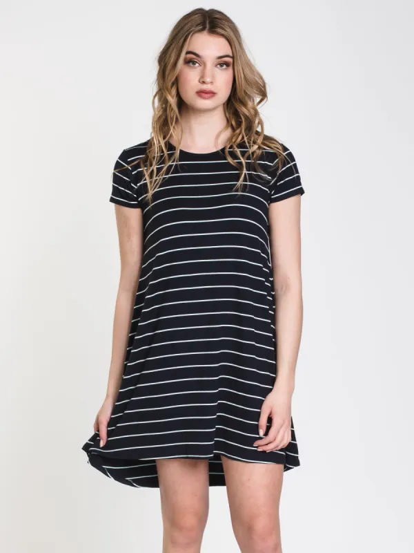 WOMENS LEIGH STRIPE TEE DRESS - CLEARANCE made by Boathouse