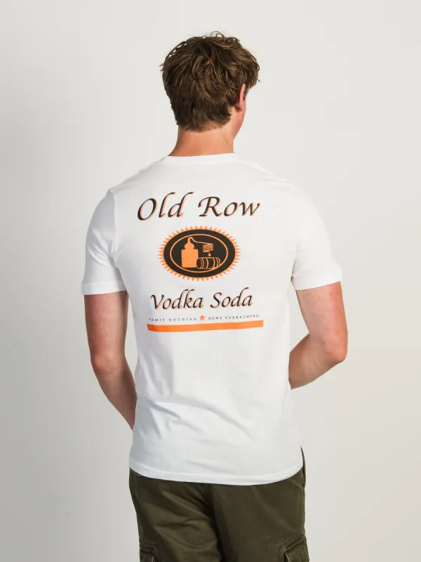 OLD ROW VODKA SODA 2.0 T-SHIRT sold by Boathouse