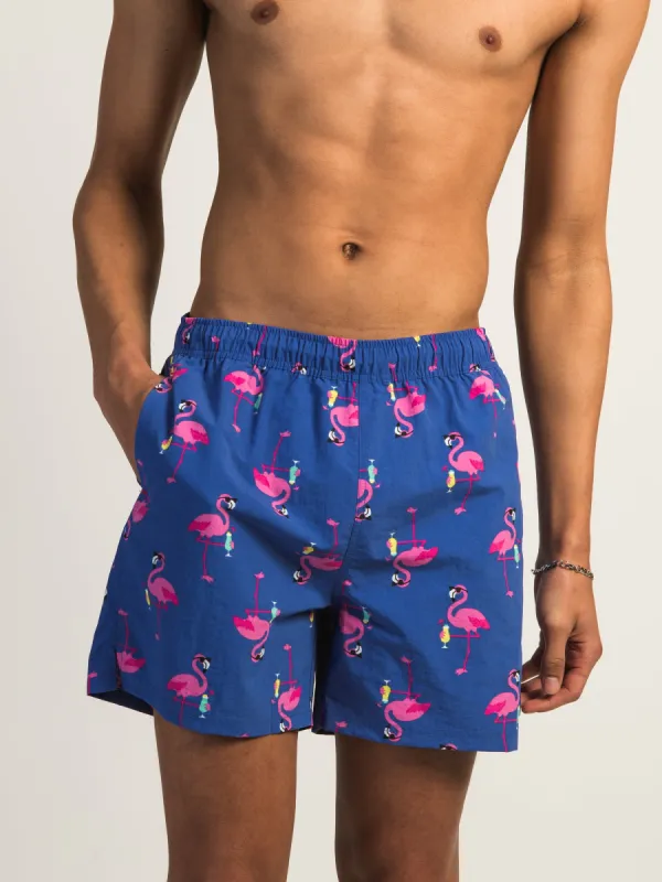 SAXX GO COASTAL 5" VOLLEY SHORT - FLAMINGO made by Boathouse