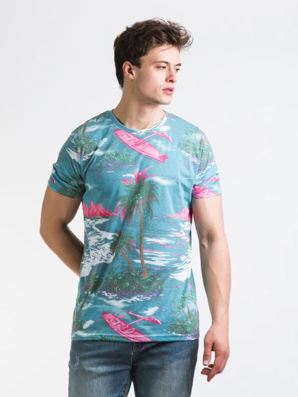 KOLBY ALOHA SCREEN PRINT T-SHIRT - CLEARANCE sold by Boathouse