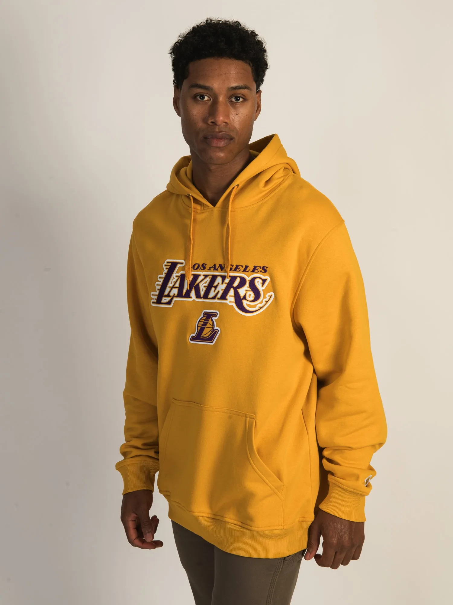 NBA LA LAKERS HARDWOOD PULL OVER HOODIE sold by Boathouse product image thumbnail 2