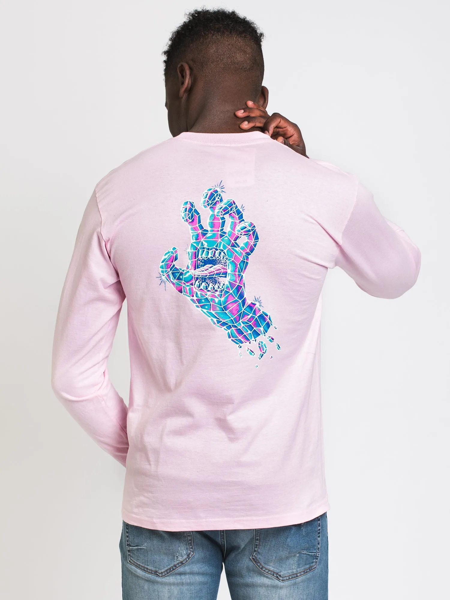 SANTA CRUZ CRYSTAL HAND LONG SLEEVE TEE - CLEARANCE sold by Boathouse product image thumbnail 2