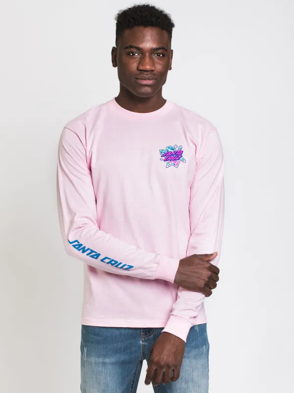 SANTA CRUZ CRYSTAL HAND LONG SLEEVE TEE  - CLEARANCE sold by Boathouse