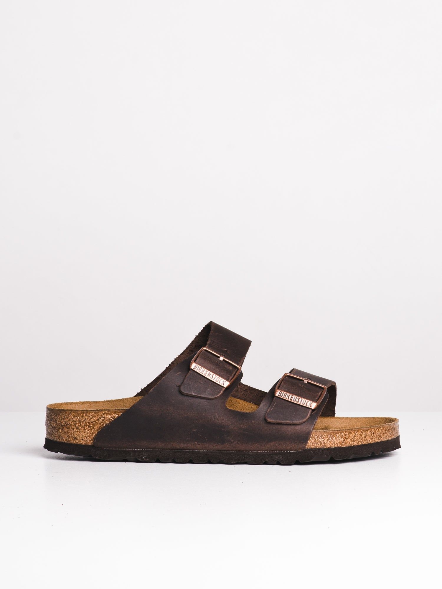 MENS BIRKENSTOCK ARIZONA OILED LEATHER HAVANA SANDALS - HABANA sold by Boathouse