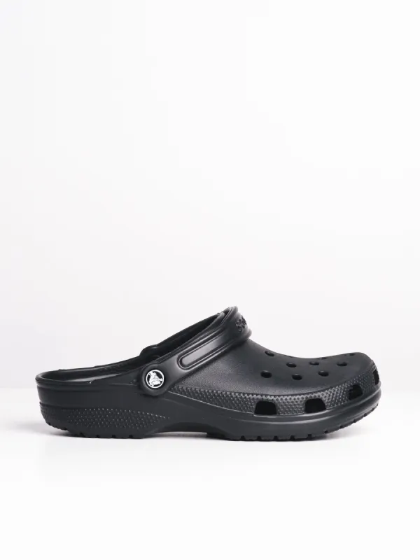 MENS CROCS CLASSIC CLOGS - BLACK sold by Boathouse